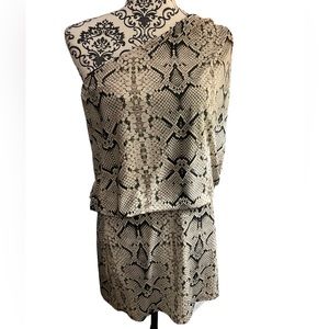Jessica Simpson snake skin shirt/dress